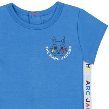THE MARC JACOBS ROMPER KORT BLAUW