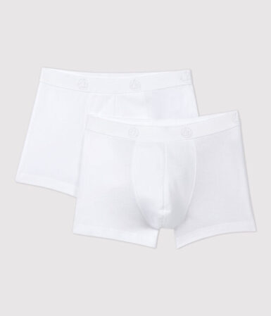 BOXERS 5J WIT 2ST PETIT BATEAU
