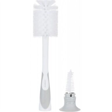 DIFRAX FLESBORSTEL 2 IN 1 - WIT