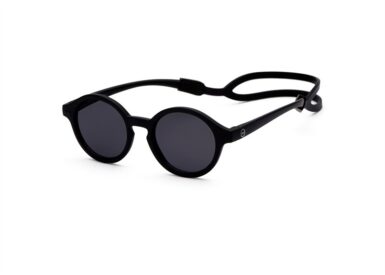 IZIPIZI ZONNEBRIL KIDS + BLACK 3-5 JAAR - ZWART