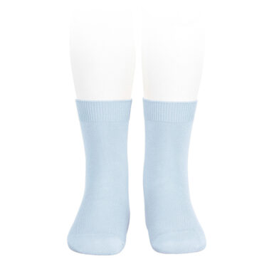 *KORTE SOKKEN BABY BLUE - BLAUW