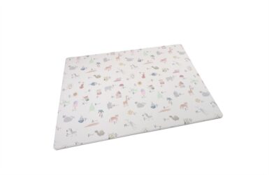 LITTLE GEM. SPEELMAT VINYL ABC 200X140CM - GRIJS