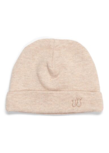 POETREE CHEVRON CAMEL BABYMUTSJE 1-3M