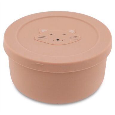 TRIXIE MRS CAT SILICONEN SNACKDOOSJE - ROZE