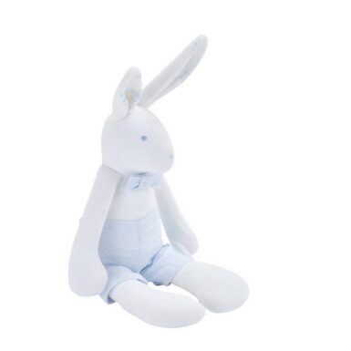 THEOPHILE & PATACHOU PINK GARDEN PARTY KONIJN 40CM - BLAUW