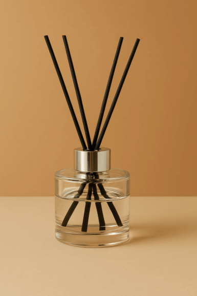 BABYCOMPANY GEURSTOKJES 100ML MET 6 ZWARTE STOKJES