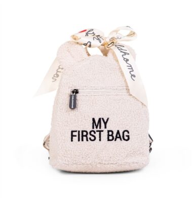 CHILDHOME KIDS MY FIRST BAG TEDDY ECRU