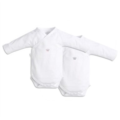 FIRST BODY CROWN SET OF 2PCS WHITE - WIT