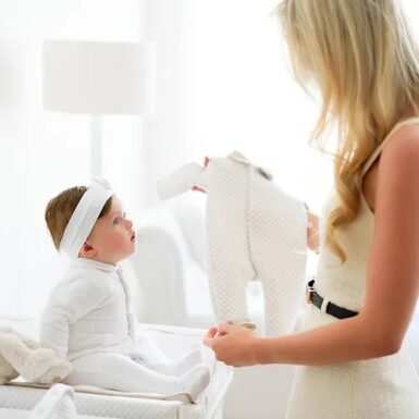 FIRST ONE ROMPERSUIT OSLO WHITE/BEIGE - WIT
