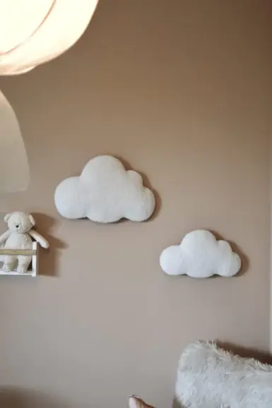 LITTLE LOUA KLEINE WOLK BOUCLE LED 39X23CM
