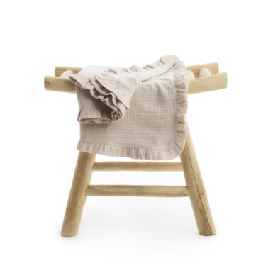 LIVING NATURE DEKENTJE DELPHINE CAMEL - BRUIN