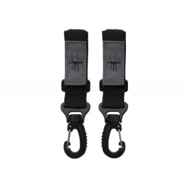 LASSIG STROLLER HOOKS - ZWART