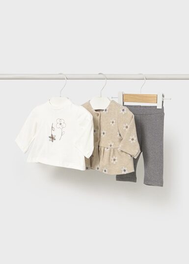 MAYORAL SETJE 3-DELIG - BEIGE
