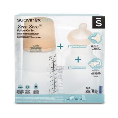 SUAVINEX ZERO ZERO STARTER SET - ROZE
