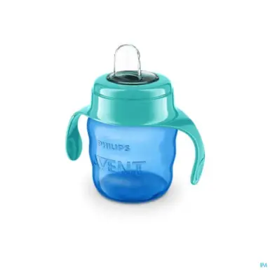 AVENT ANTI- LEK BEKER 200ML BLAUW