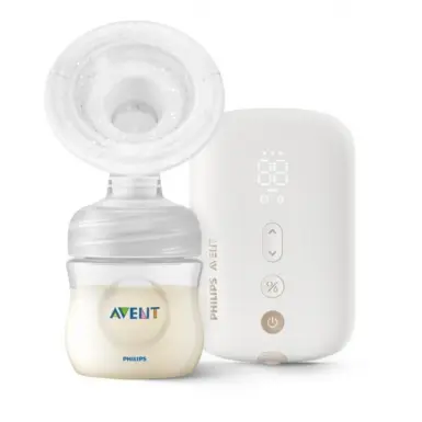 AVENT ELEKTRISCHE BORSTKOLF SINGLE - WIT