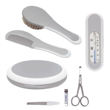 BEBE JOU GESCHENKSET LICHTGRIJS