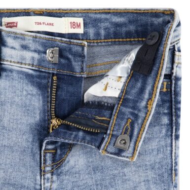 LEVI'S FLARE JEANS STONE WASH - BLAUW