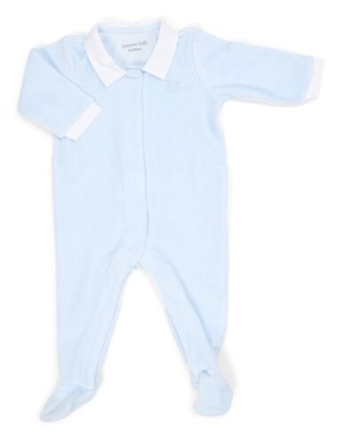 POETREE KRUIPPAKJE VELOURS BABY BLAUW
