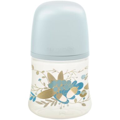SUAVINEX ZUIGFLES 150ML GOLD BLUE - BLAUW