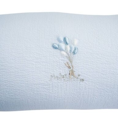 THEOPHILE & PATACHOU BLUE GARDEN PARTY DOOPDEKEN JERSEY - BLAUW