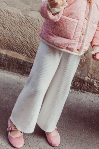 LOUISE MISHA BROEKJE SALIA CREAM - ECRU