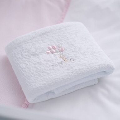 THEOPHILE & PATACHOU PINK GARDEN PARTY DOOPDEKEN JERSEY - ROZE