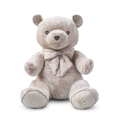 FIRST ETHNIC WHITE ZOE TEDDY BEAR XL 100CM BEIGE