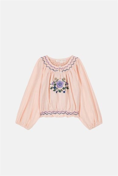 LOUISE MISHA MARINELLA BLOUSE SALMON - ROZE