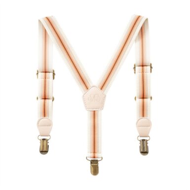 NATINI SUSPENDER BOY BEIGE-ORANGE