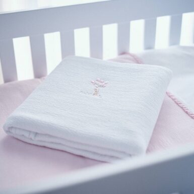 THEOPHILE & PATACHOU PINK GARDEN PARTY DOOPDEKEN JERSEY - ROZE