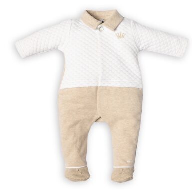 FIRST KRUIPPAKJE WHITE/BEIGE