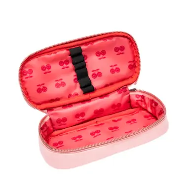 JEUNE PREMIER PENCIL BOX PUFFER PINK - ROZE
