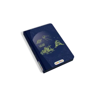 KIDYWOLF KIDYDRAW MINI TEKENBORD GALAXY - BLAUW