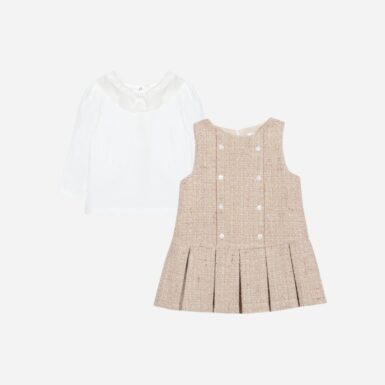 PATACHOU 2-DELIG SETJE - WIT/BEIGE