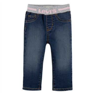 LEVI'S JEANSBROEK SKINNY WEST THIRD PINK - BLAUW