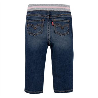 LEVI'S JEANSBROEK SKINNY WEST THIRD PINK - BLAUW
