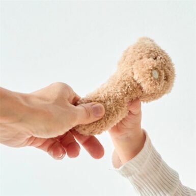 NATTOU RAMMELAAR BEER TEDDY CARAMEL - BEIGE