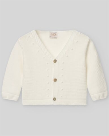 PAZ RODRIGUEZ CARDIGAN WHITE - WIT