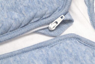 POETREE CHEVRON DENIM BLUE SLEEPINGBAG 70CM - BLAUW