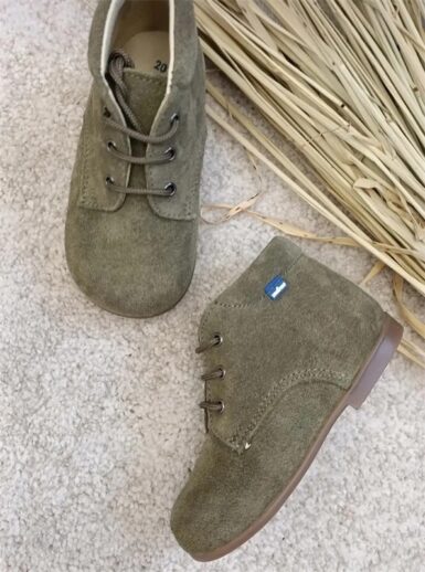 STABIFOOT FIRST STEPS MILO KAKI SUEDE - BEIGE