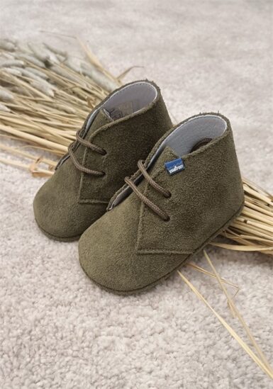 STABIFOOT KAKI SUEDE - GROEN