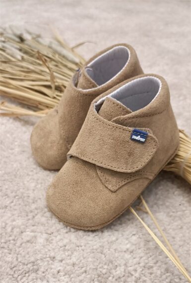 STABIFOOT PARKSCHOEN VELCRO ARENA SERRAJE SUEDE - BEIGE