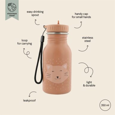 TRIXIE DRINKFLES MRS CAT 350 ML - ROZE