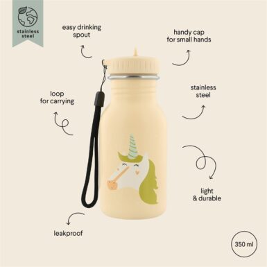 TRIXIE DRINKFLES MRS UNICORN 350 ML - BEIGE