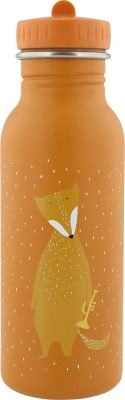 TRIXIE DRINKFLES 500 ML MR FOX - ORANJE