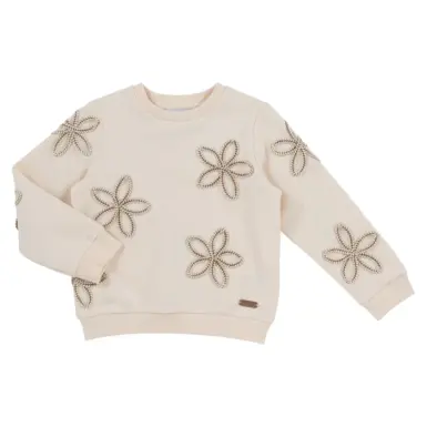 NATINI TRUI MET BLOEMEN - ECRU