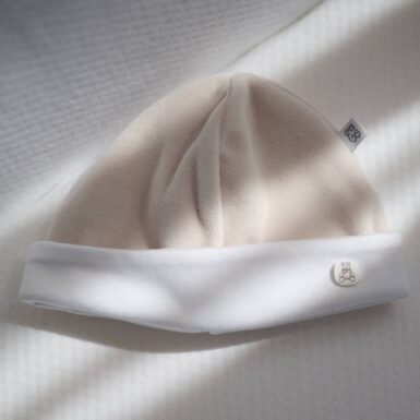 THEOPHILE & PATACHOU MUTS FLUWEEL - BEIGE