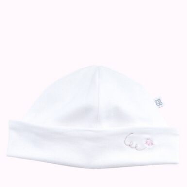THEOPHILE & PATACHOU MUTS JERSEY VLINDER - WIT/ROZE