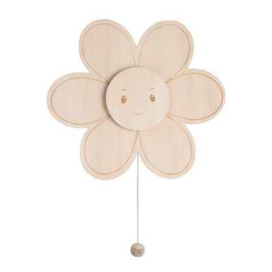 BABY'S ONLY WONDER WANDLAMP BLOEM - BRUIN